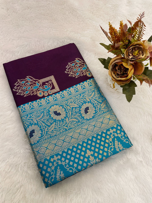 Art Silk Banarasi Trending Designer Bollywood Saree