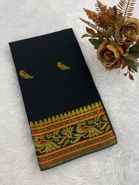 Traditional Paithani Cotton Silk Saree