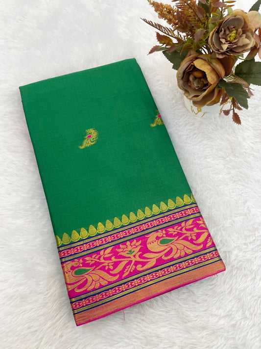 Traditional Paithani Cotton Silk Saree