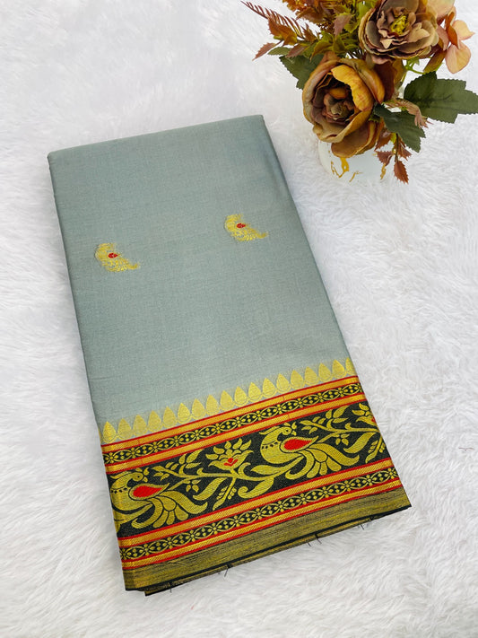 Traditional Paithani Cotton Silk Saree