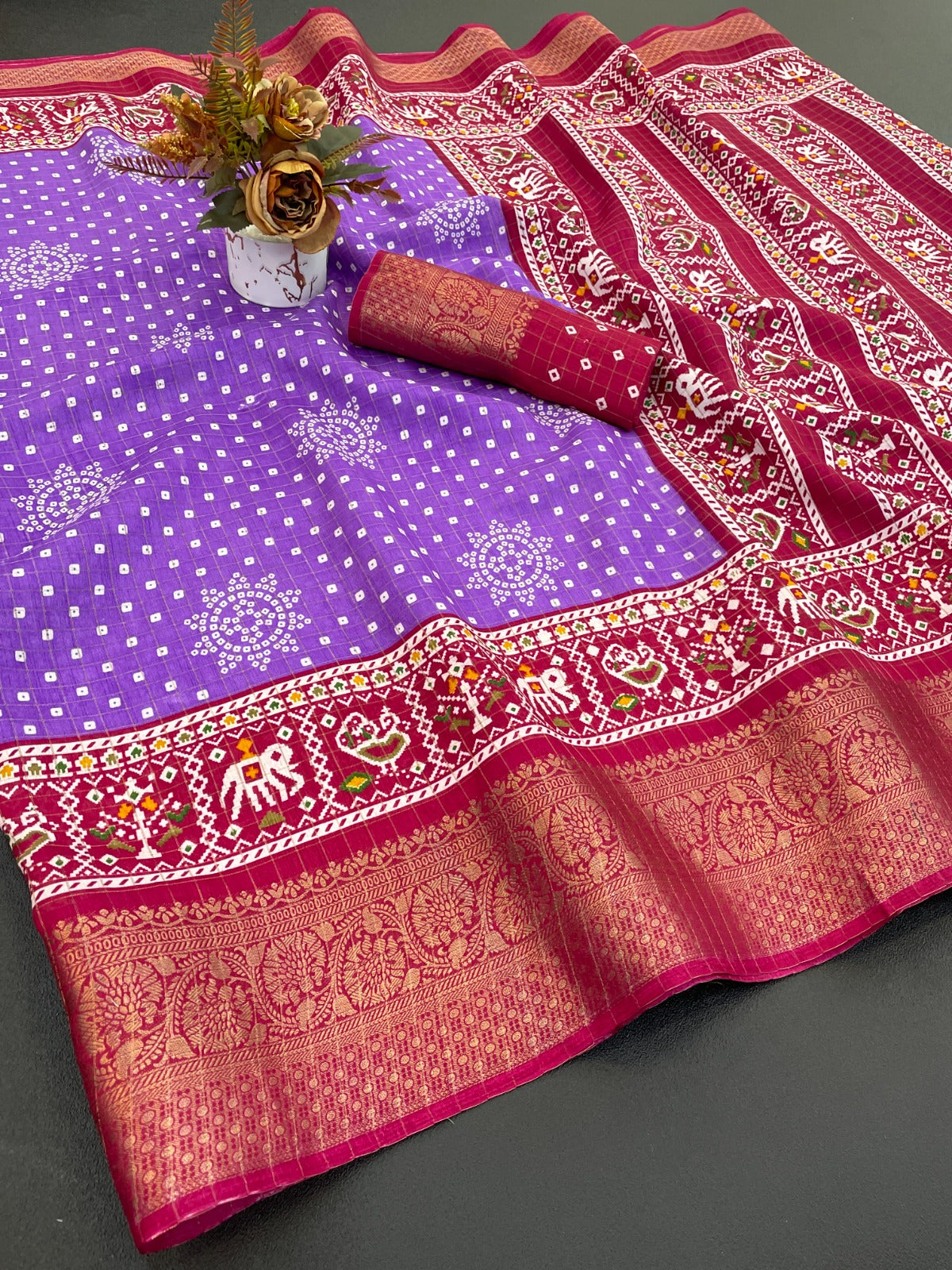 Dola saree, dola silk saree, party wear saree