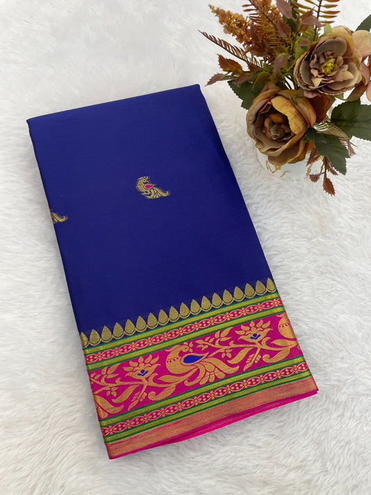 Traditional Paithani Cotton Silk Saree