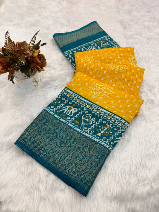 Dola saree, dola silk saree, party wear saree