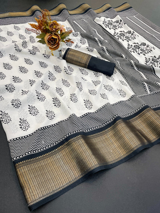 Beautiful Designer Soft Dola silk Saree