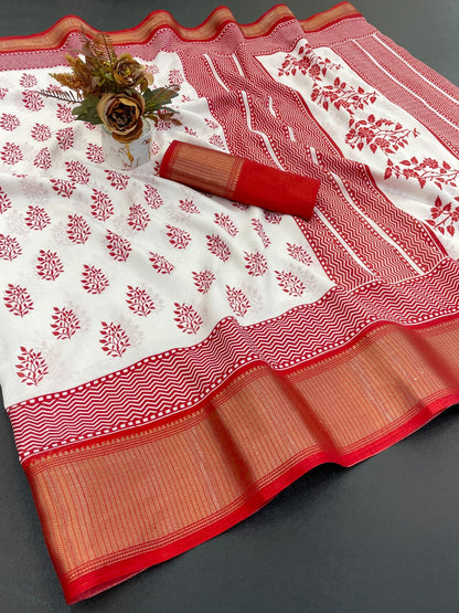 Beautiful Designer Soft Dola silk Saree