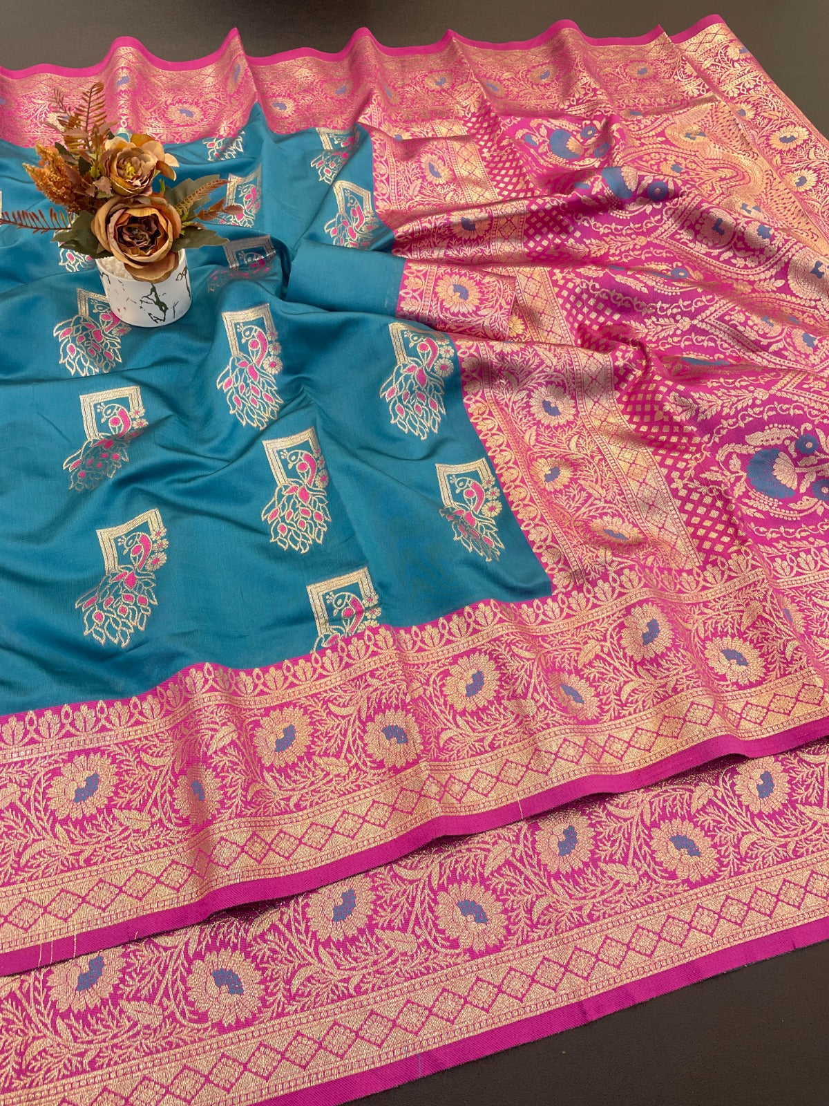 Art Silk Banarasi Trending Designer Bollywood Saree