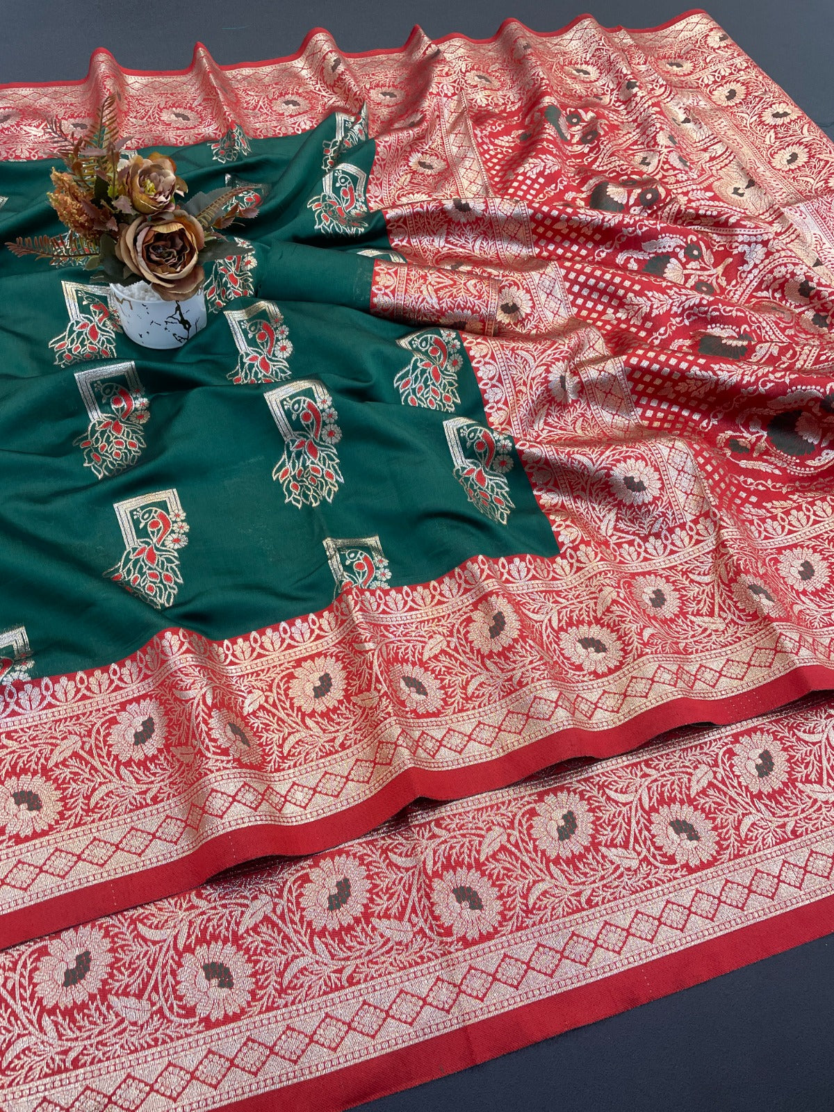 Art Silk Banarasi Trending Designer Bollywood Saree