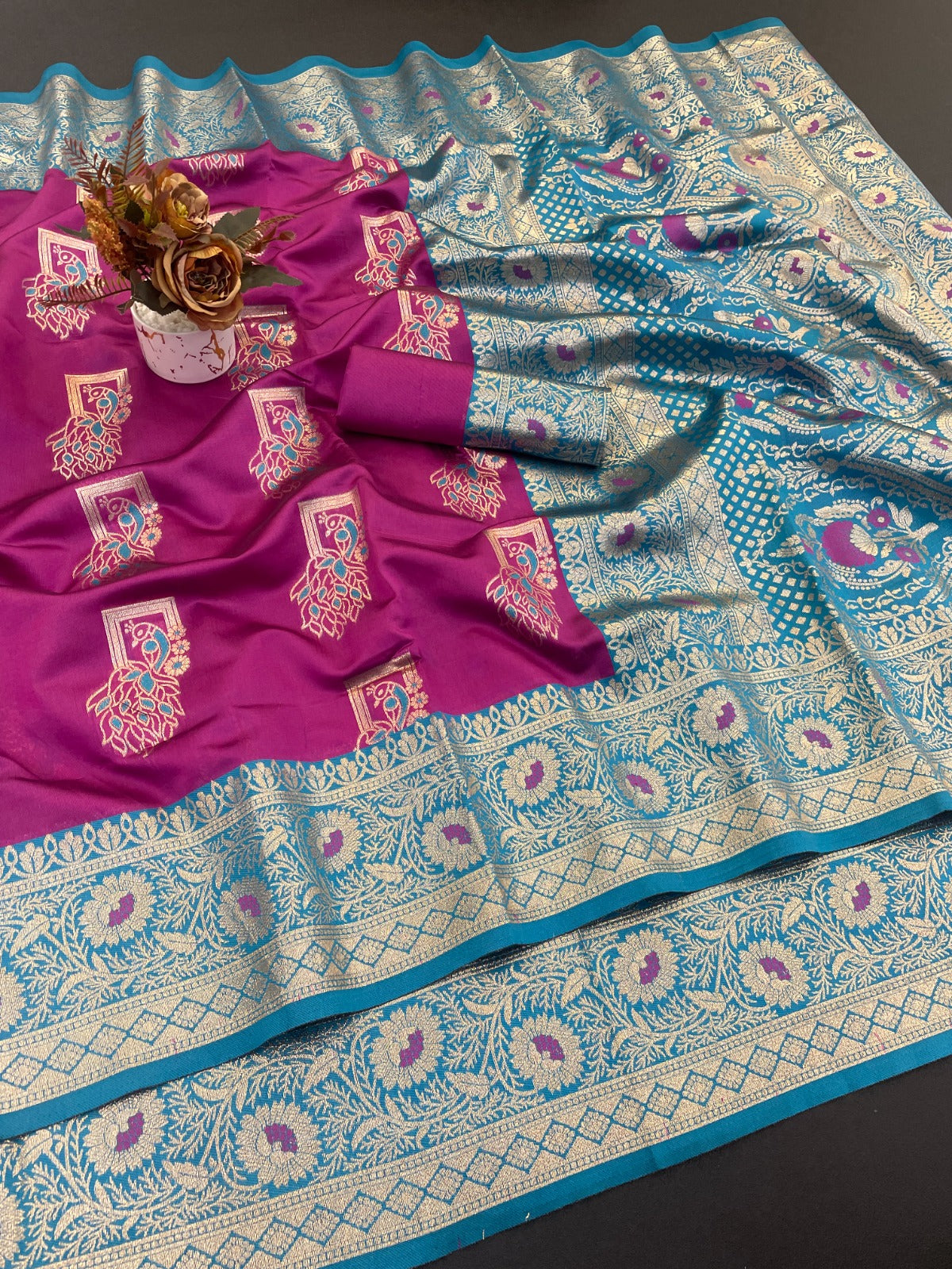 Art Silk Banarasi Trending Designer Bollywood Saree