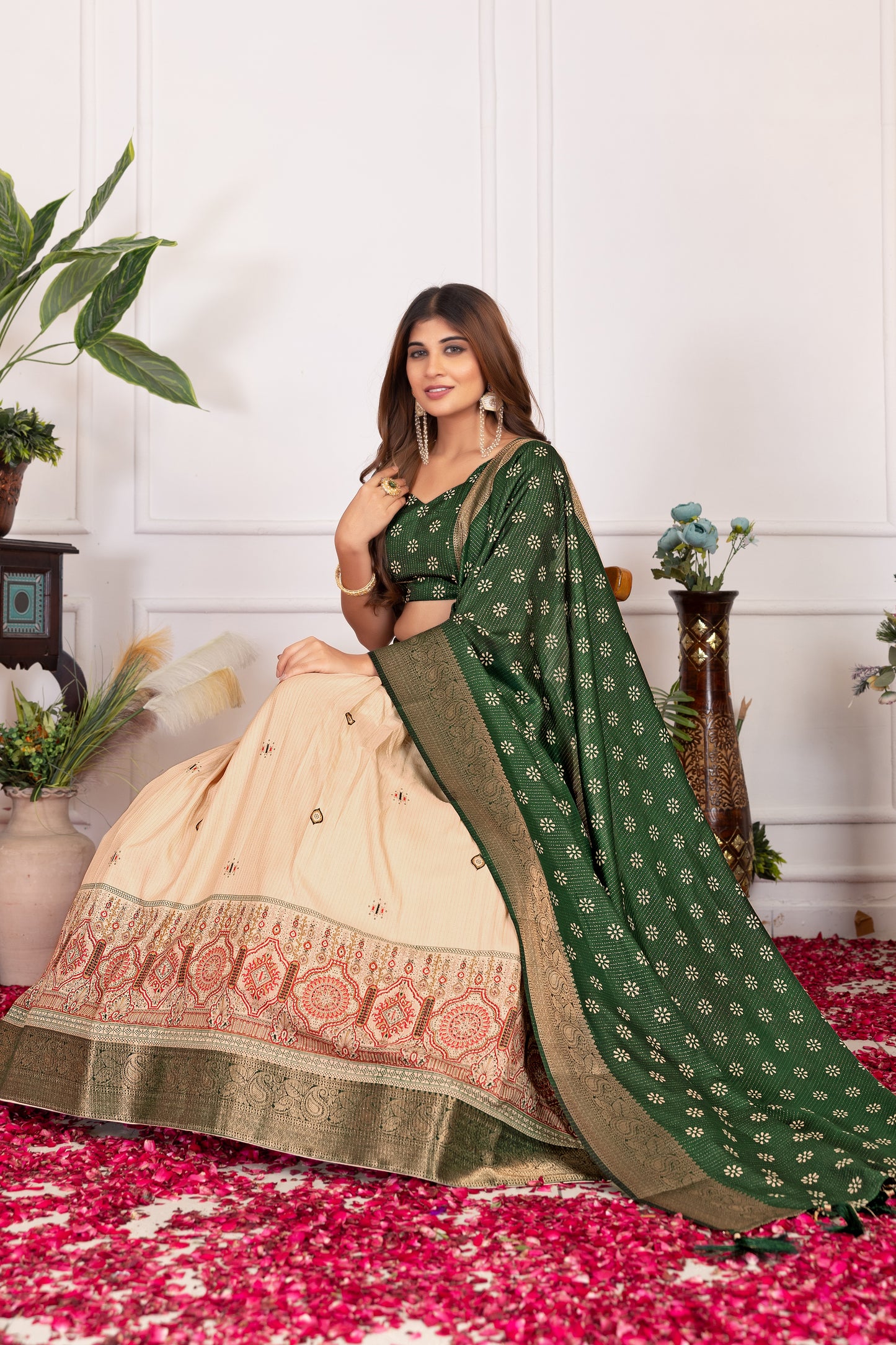 Royal threads Modern souls Presenting our latest lehenga collection