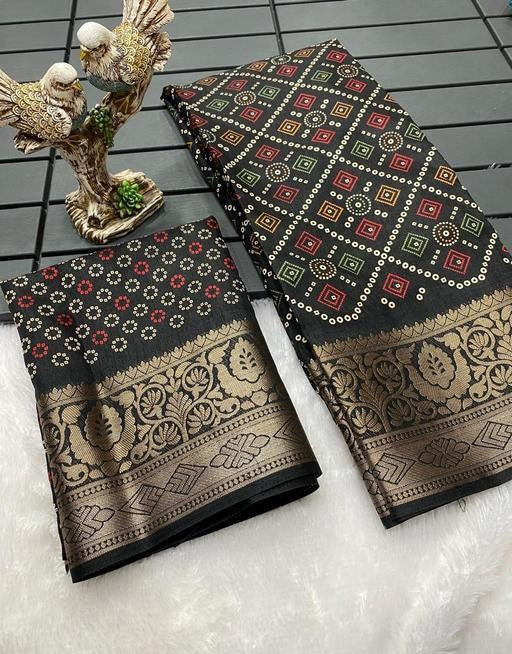 dola silk sare with beautiful design..