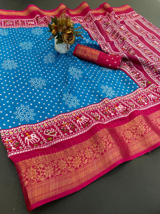 Dola saree, dola silk saree, party wear saree
