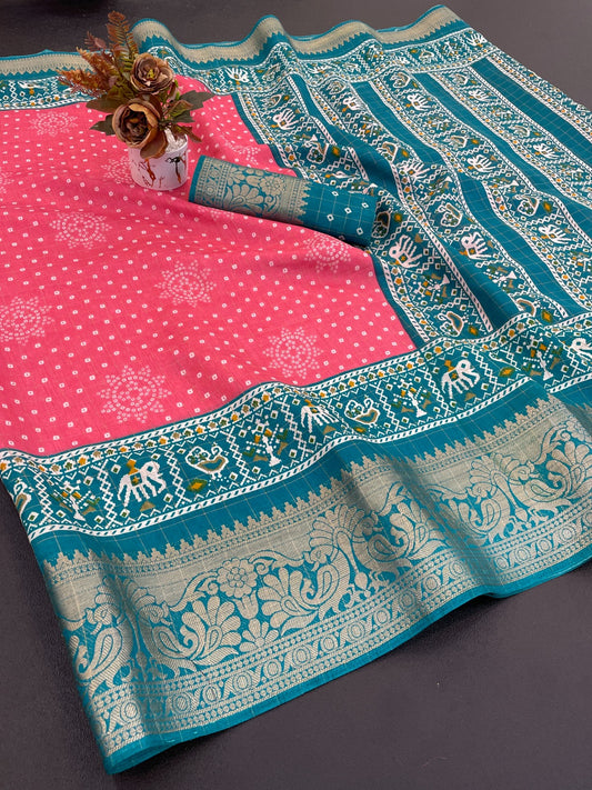 Dola saree, dola silk saree, party wear saree