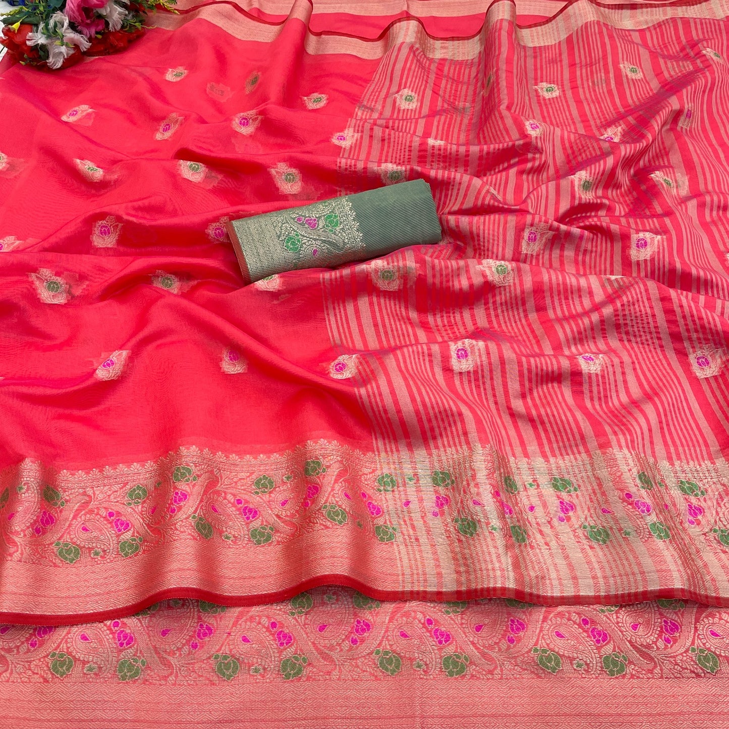 Banarasi Silk Saree for Women with Trendy Wedding Style in Cotton, Fancy, Art Silk, and Soft Silk Blend Maroon Saree