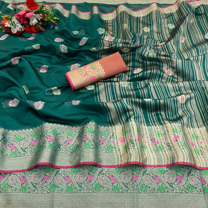Banarasi Silk Saree for Women with Trendy Wedding Style in Cotton, Fancy, Art Silk, and Soft Silk Blend Maroon Saree