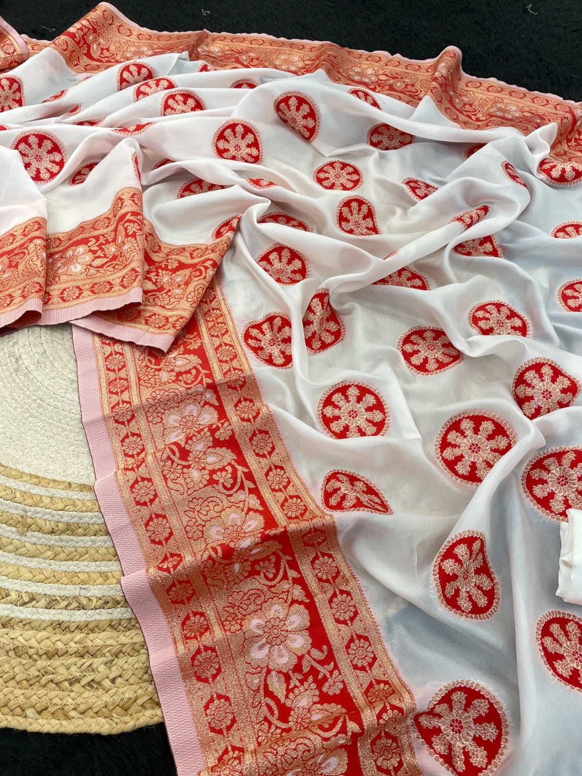 new collection sarees Banarasi Rich Pallu Silk Saree