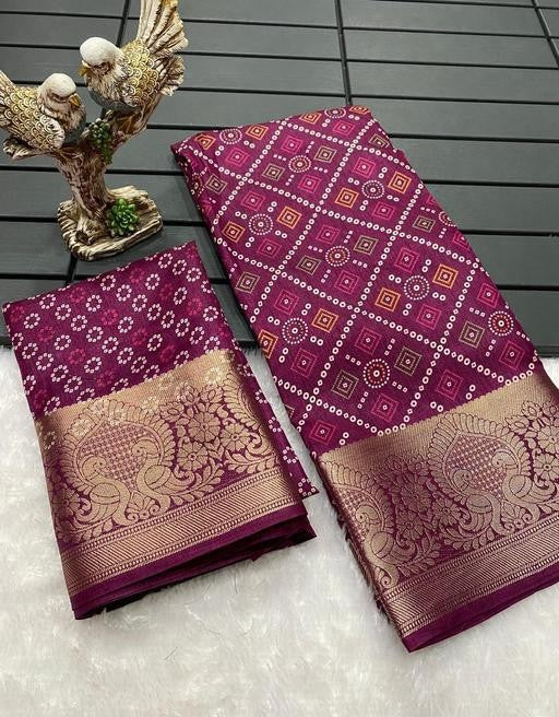 dola silk sare with beautiful design..