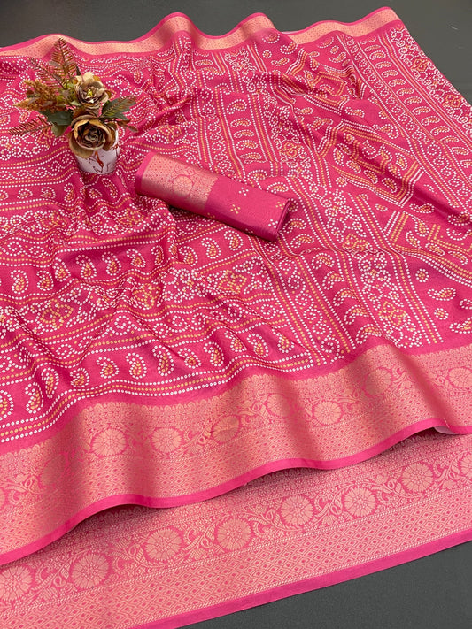 DOLLA SILK DIGITAL PRINT SAREE